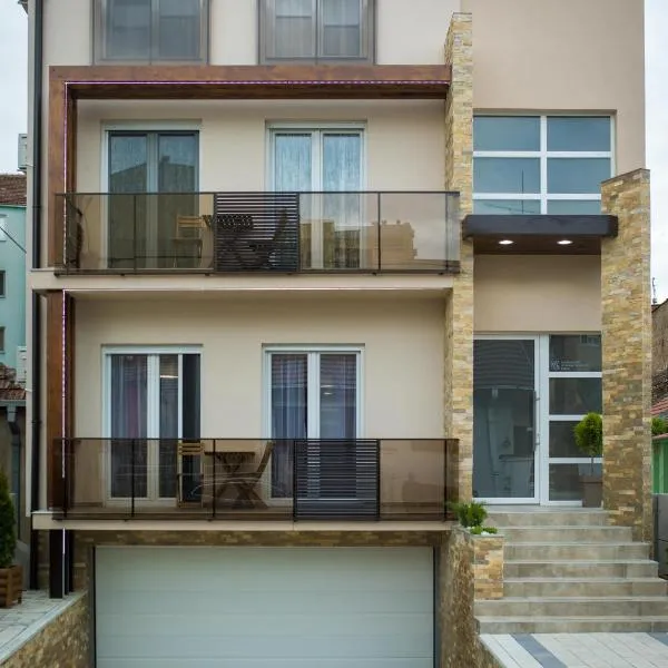 Apartmani MiS、シャバツのホテル