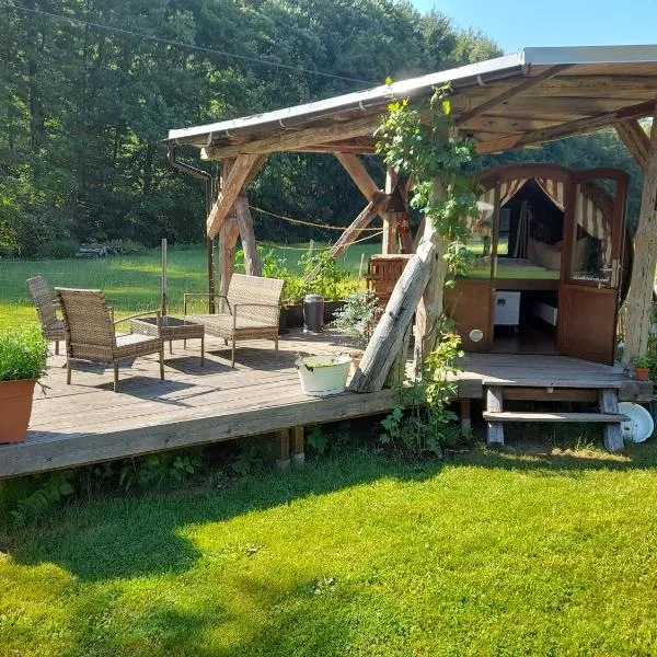 Schlummerfass an der Bockmühle, hotel v destinaci Hohnstein