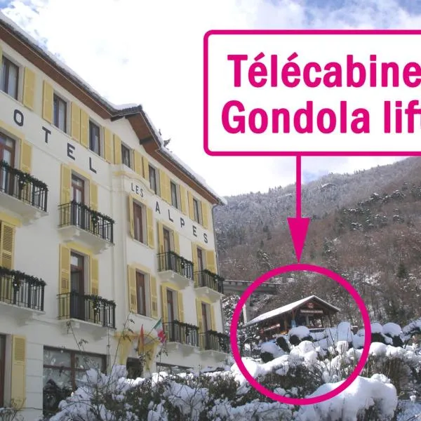 Hotel des Alpes, hotel u gradu Brid le Ben