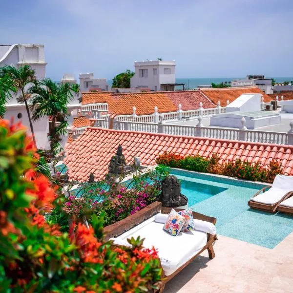 Hotel Aguamarina Boutique, hotel en Cartagena de Indias