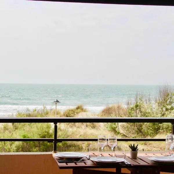 LE PALM - 1 ère ligne vue mer - Exceptionnel P2 cabine, hotel em La Grande-Motte