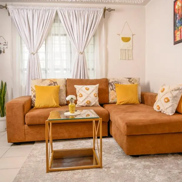 Furnished 1 Bedroom Apartment in Nairobi. 15 Mins to CBD. Free WI-FI & Parking, hôtel à Nairobi
