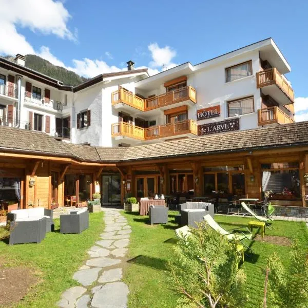Hôtel de L'Arve by HappyCulture, khách sạn ở Chamonix-Mont-Blanc