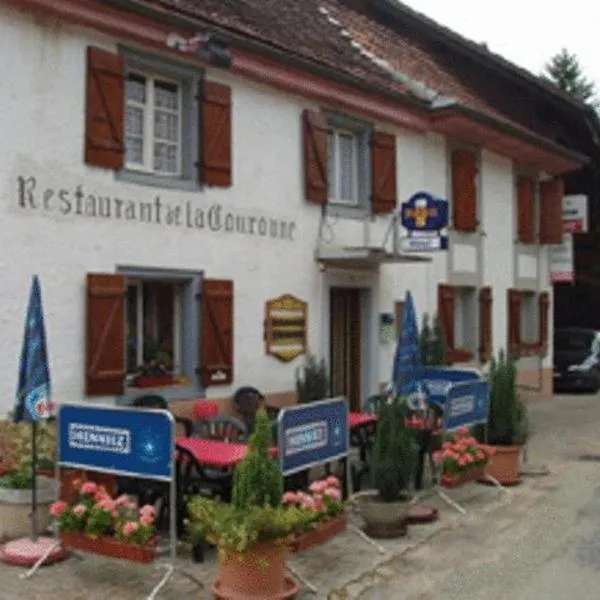 Auberge Restaurant Couronne, hotel in Beurnevésin