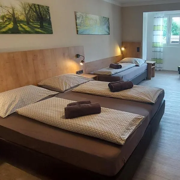 Pension DELAGERA, hôtel à Großmehring
