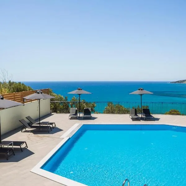 Afrato Village Sea View apartments โรงแรมในตราเปซากิ