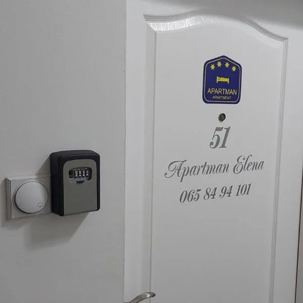 Studio apartman Elena - Banja Koviljača, hotel v destinaci Banja Koviljača