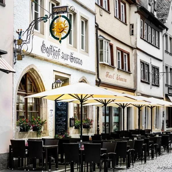 Hotel Sonne - Das kleine Altstadt Hotel，位于罗滕堡的酒店