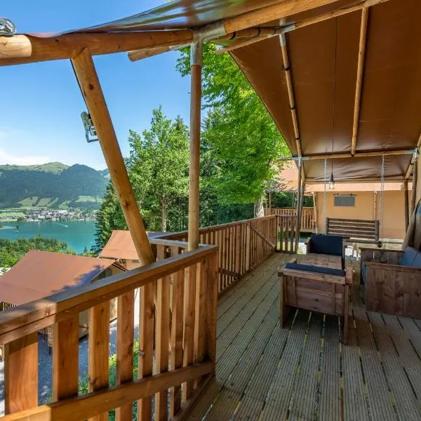 Ferienpark Terrassencamping Süd-See, hotel v destinaci Walchsee