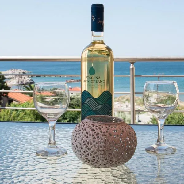 Limnos IRiS Apartments，Agios Ioannis Kaspaka的飯店