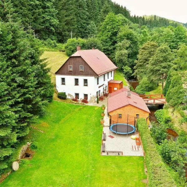 Penzion Čtyřlístek – hotel w mieście Teplice nad Metují