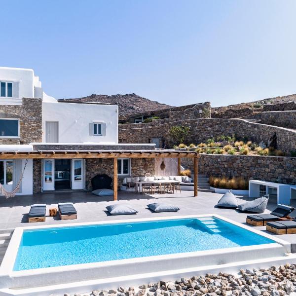Villa Lydia with stunning view