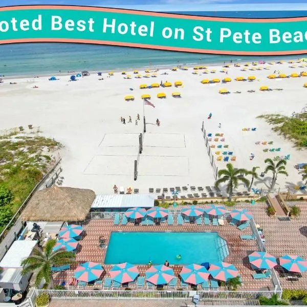 Plaza Beach Hotel - Beachfront Resort, hotel in St. Pete Beach