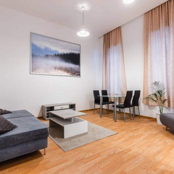 Family apartment next to Danube river, Вена