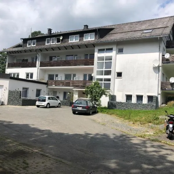 Studio Schöne Aussicht mit Fahrradkeller am Rotharrsteig, hotel in Medebach