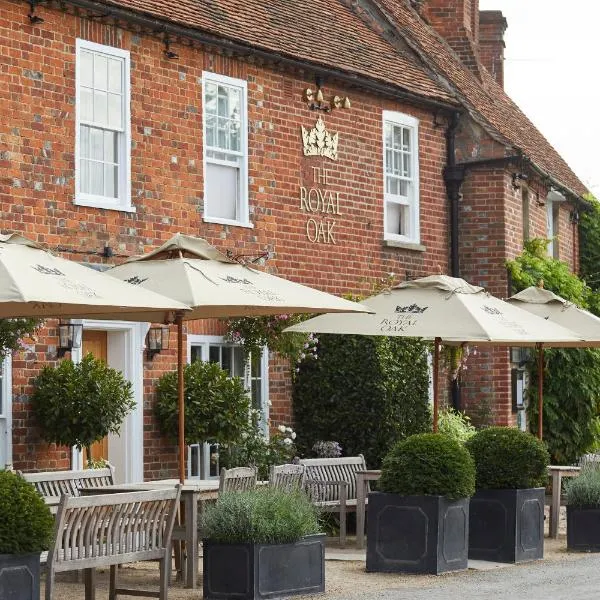 The Royal Oak, Yattendon，Frilsham的飯店