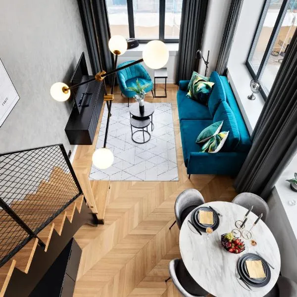 Bob W Duo Lofts、タルトゥのホテル