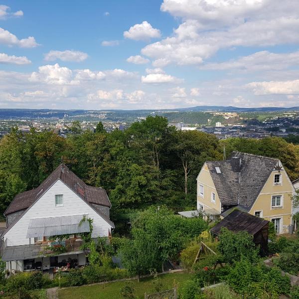 Über den Dächern von Koblenz, dem Himmel so nah