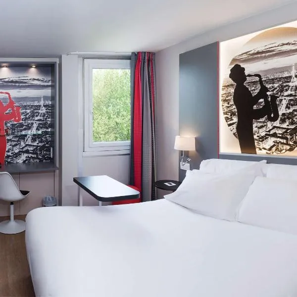 Hôtel Inn Design Paris Saint Quentin – hotel w mieście Montigny-le-Bretonneux