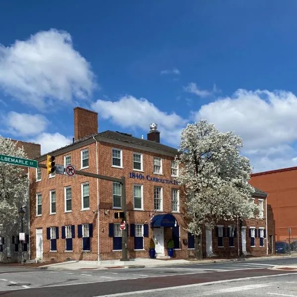 1840s Carrollton Inn, hotel in Baltimore