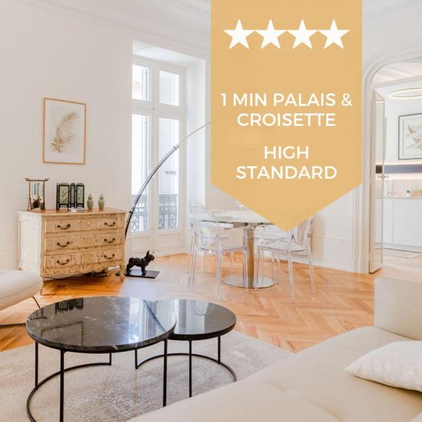 Heart of Cannes 3-Br only 100m from the Palais des Festivals