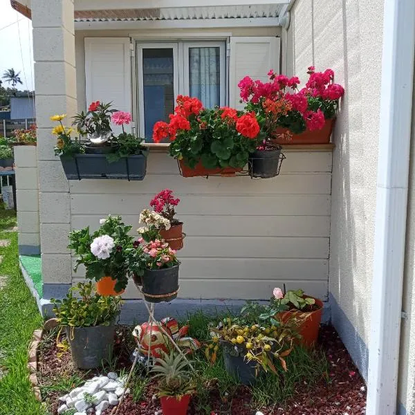 Charmant studio dans le sud, idéal pour un couple, ξενοδοχείο σε Trois Mares-les Hauts