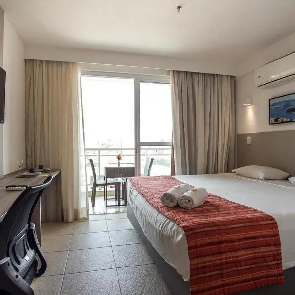 Flat 804 - Vista Mar, ar-condicionado e conforto: Macaé şehrinde bir otel