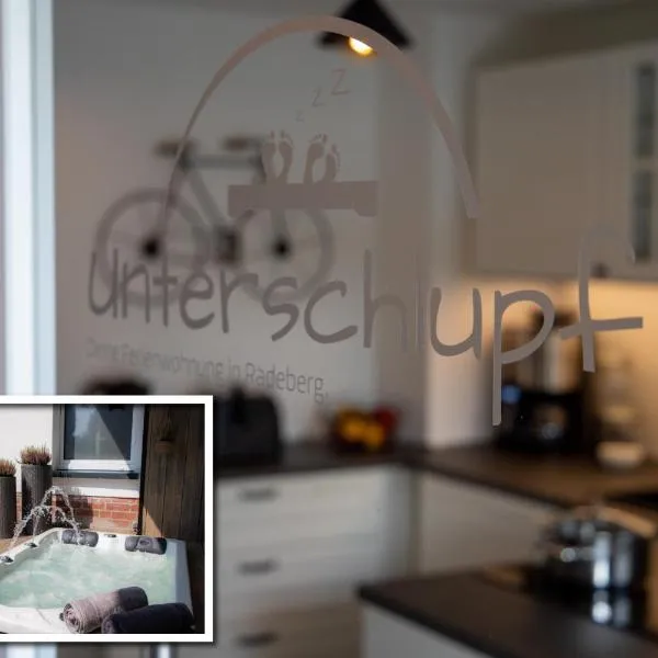 Unterschlupf Radeberg mit Garten & Whirlpool, hotel in Radeberg