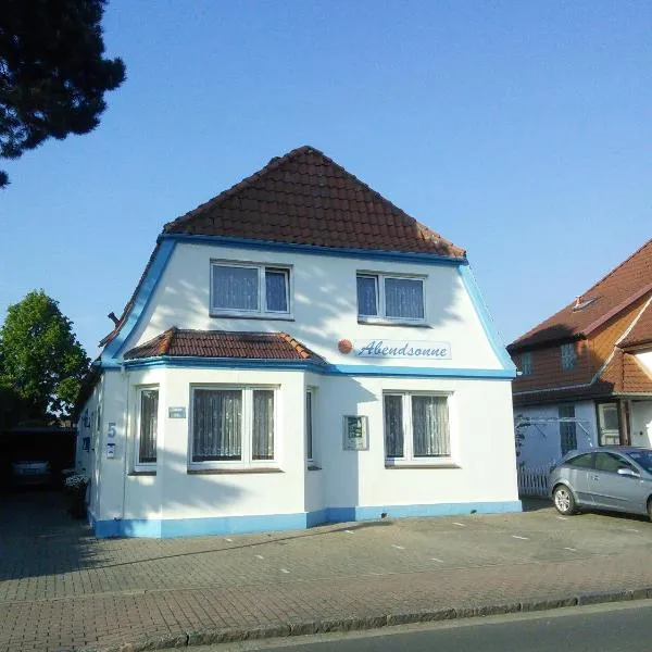 Pension Abendsonne, hotel en Büsum