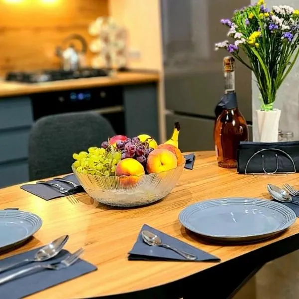 Нові Ексклюзивні Апартаменти біля Софіївського Парку、ウーマニのホテル