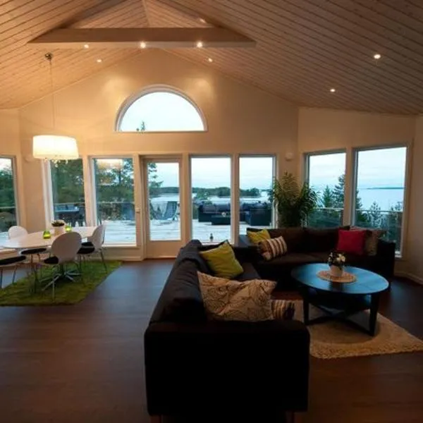 Svinö Waterfront Villa, hotel en Lumparland