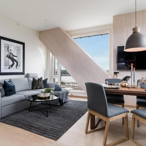 MJOS TOWER Apartment - Lovely city view, hotel em Ringsaker