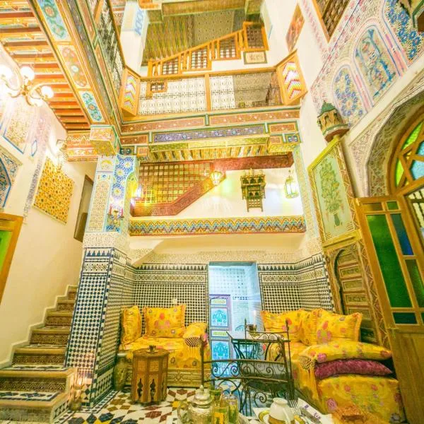 Palais Fes Yahya - family hosting โรงแรมในFès al Bali
