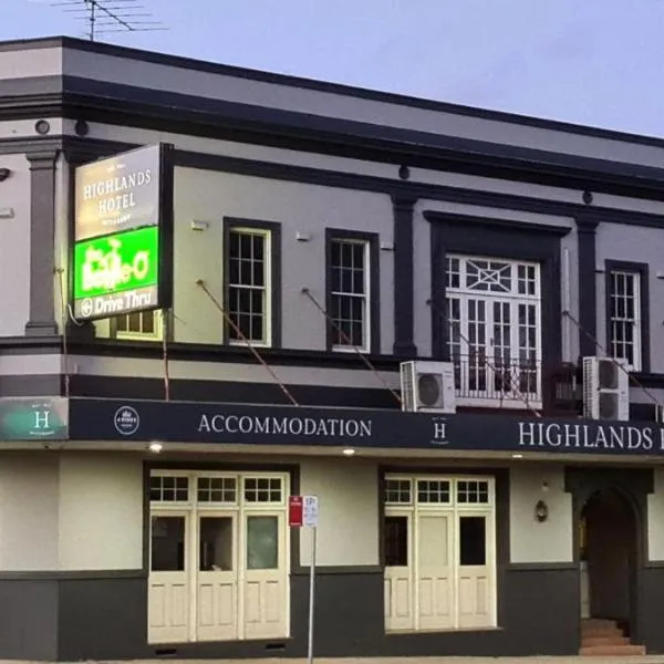 Highlands Hotel, hotel i Mittagong