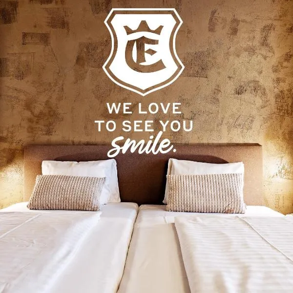 Stadthotel EGGERBRÄU, hótel í Imst