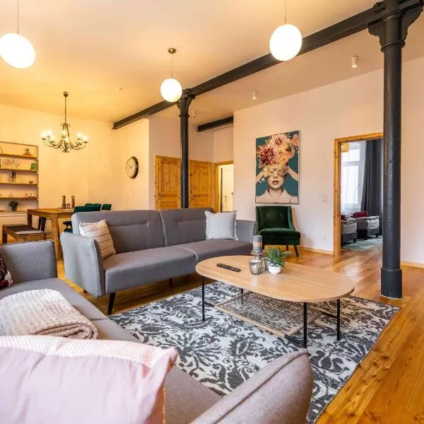 Großer Terrassentraum in Klein Venedig, hotel em Leipzig