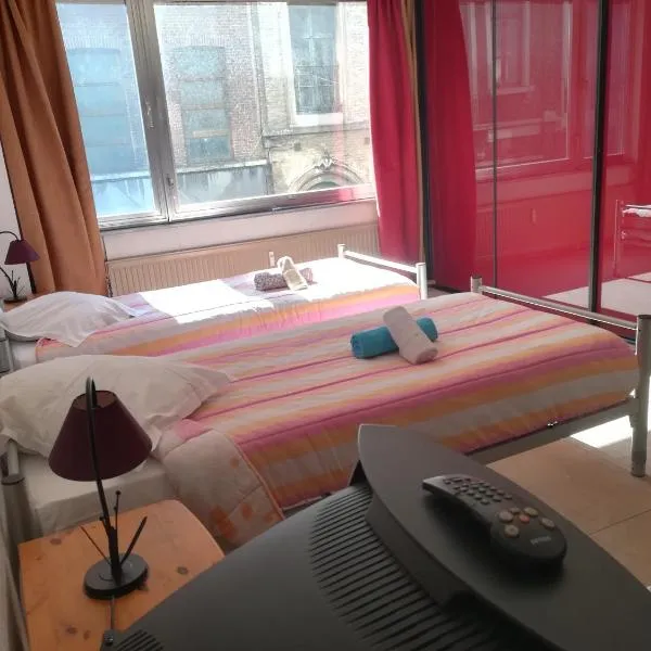 Apartotel Des Jardins De La Fontaine Qui Bout, hotel in Charleroi