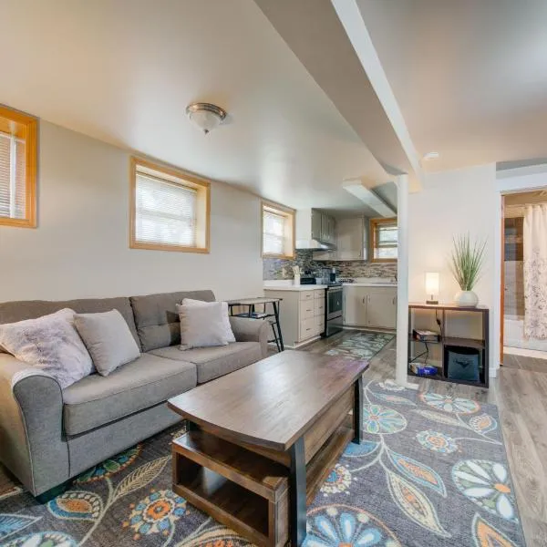 Charming and cozy downtown Bozeman 1 bedroom condo Walk to dinner and drinks, hotel di Bozeman