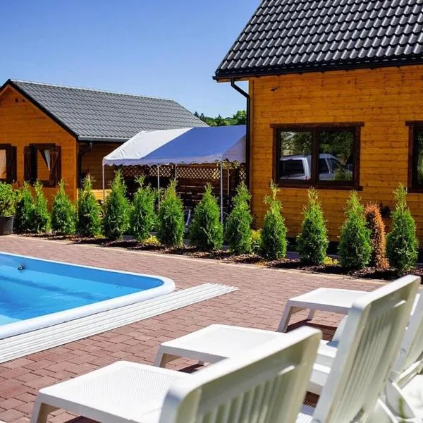 Bungalow by Wiselka Lake & Baltic Beach, Hotel in Wisełka