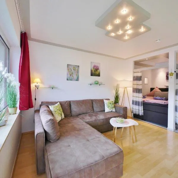 Viesnīca Appartement Gänseblümchen - klein aber fein - mit Skywalkblick pilsētā Vilingena