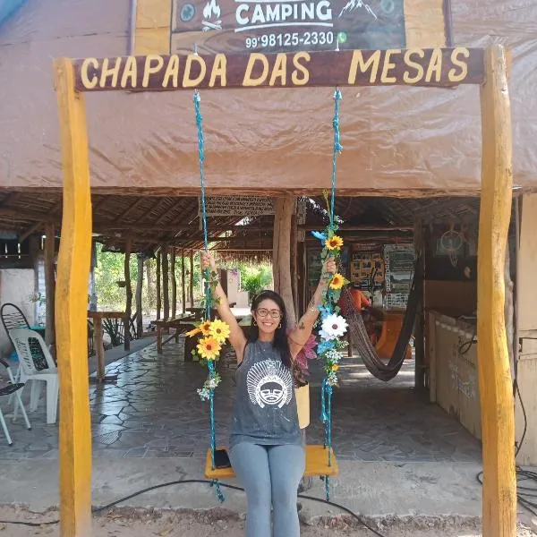 Refúgio Raiz Camping、カロリナのホテル