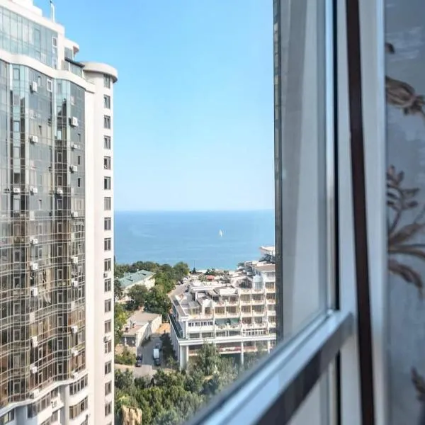 Бесті апартаменти, 2 спальні, вид моря 0523, hotel din Odesa