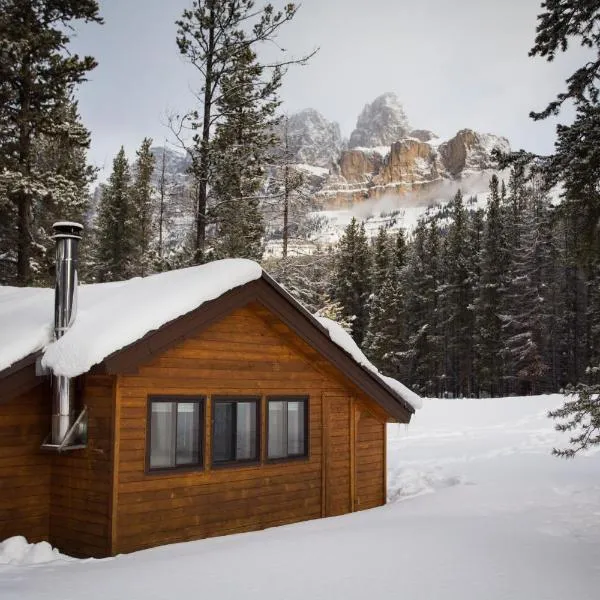 Castle Mountain Chalets، فندق في كاسل جنكشن