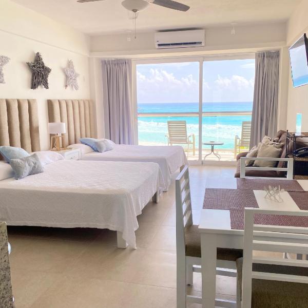 Salvia - Beachfront Studio, Cancún
