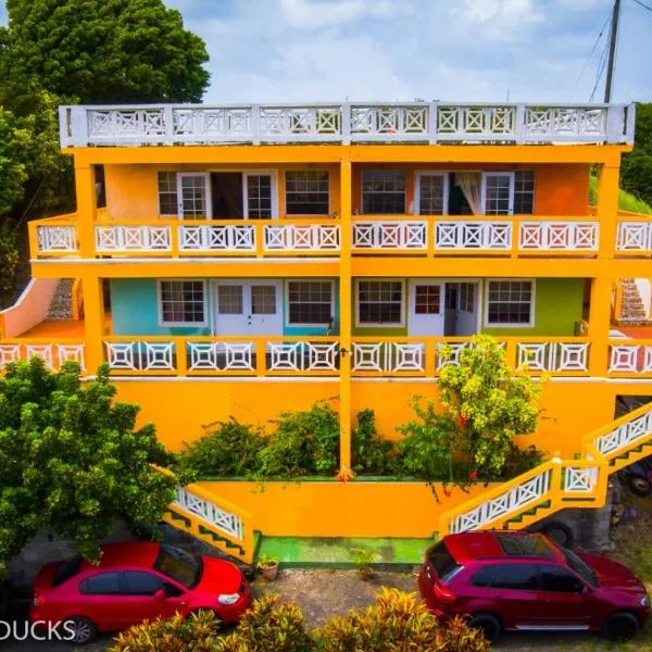 Belle View Apartment Villa- Lilac, hôtel à Laborie