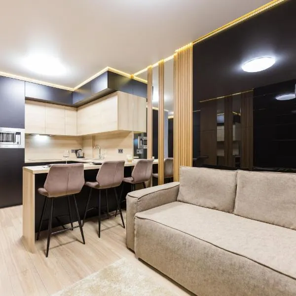 Fayna Town - Loft Black - Nyvky, hotel v Kyjevě