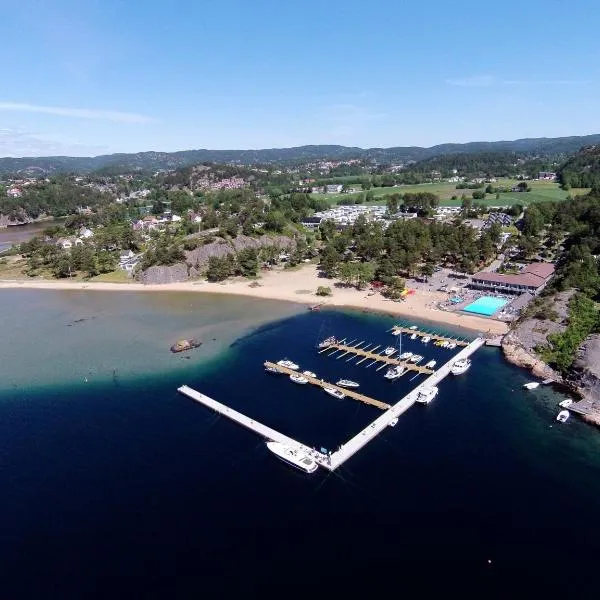 Åros Feriesenter, ξενοδοχείο σε Søgne