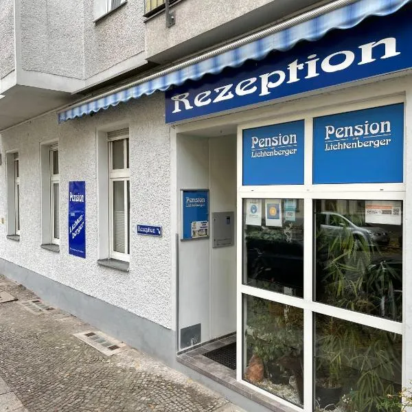 Pension zum Lichtenberger, hotel i Berlin