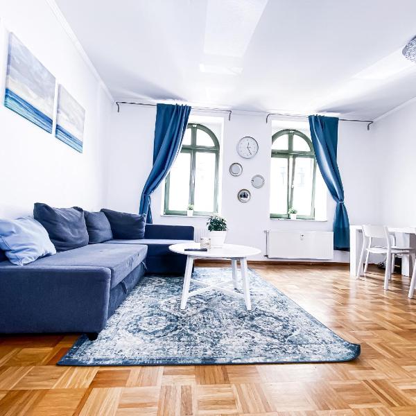 Zentraler Altbau am Clara-Zetkin-Park, RB-Arena um die Ecke, Netflix inklusive, Leipzig