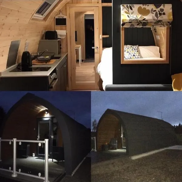 Owls Retreat Glamping Pod with Hot tub, hotel in Keith